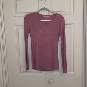 PINK LONG SLEEVE SHIRT